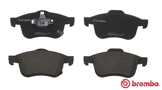 A.B.S. P 23 167 BREMBO Bremsbelagsatz, Scheibenbremse